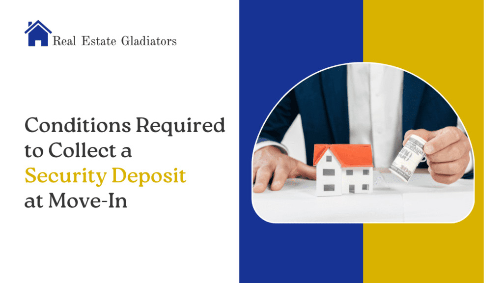 Conditions Required to Collect a Security Deposit at Move-In - Article Banner